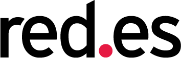 Logotipo de red.es, entidad española que promueve la transformación digital y el uso de internet en el país.